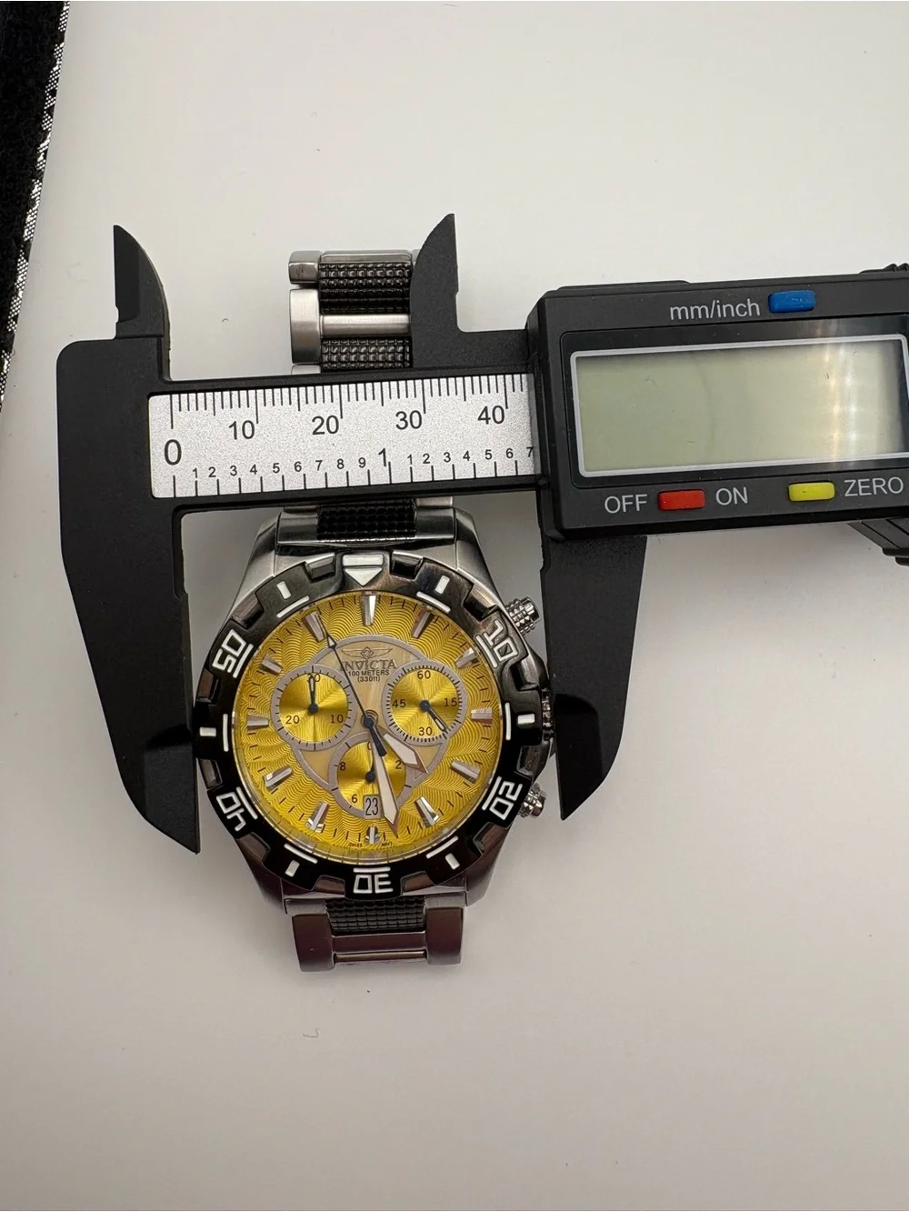 Invicta‎ S1 Rally Limited Edition 4311 Chronograph Men’s Watch Yellow Dial